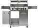 Grill gazowy itami 4+1 stal nierdzewna 14,2kw, z szybą