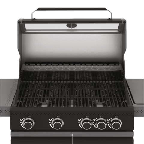 Grill gazowy okaya 4+1, 14,5kw, z szybą