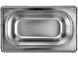 Pojemnik gastronomiczny ze stali nierdzewnej gn 1/9 65mm 0,55l