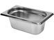 Pojemnik gastronomiczny ze stali nierdzewnej gn 1/9 65mm 0,55l
