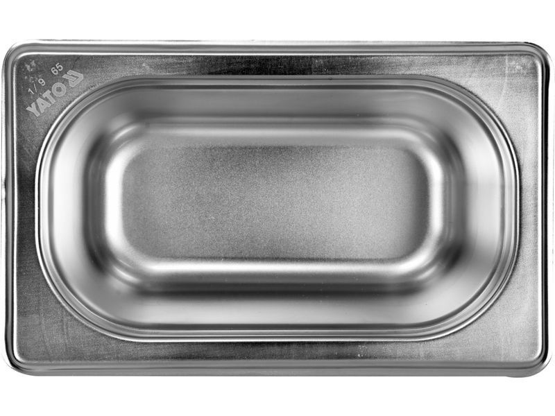 Pojemnik gastronomiczny ze stali nierdzewnej gn 1/9 65mm 0,55l