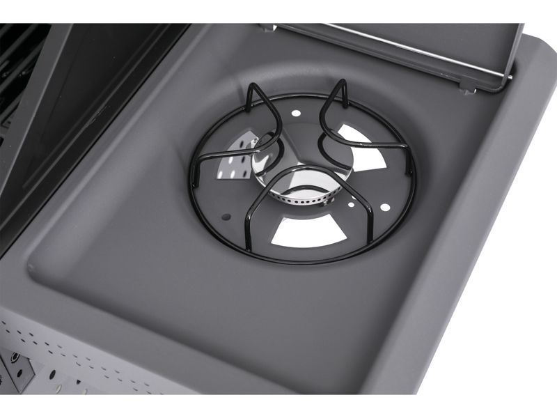 Grill gazowy okaya 4+1, 14,5kw, z szybą