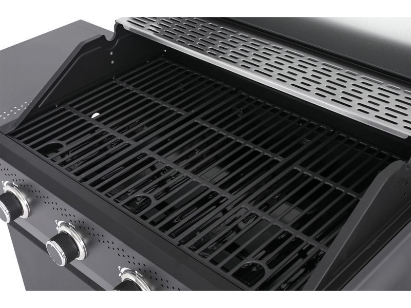 Grill gazowy okaya 4+1, 14,5kw, z szybą