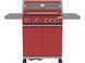 Grill gazowy itami 4+1, 14,5kw, czerwony