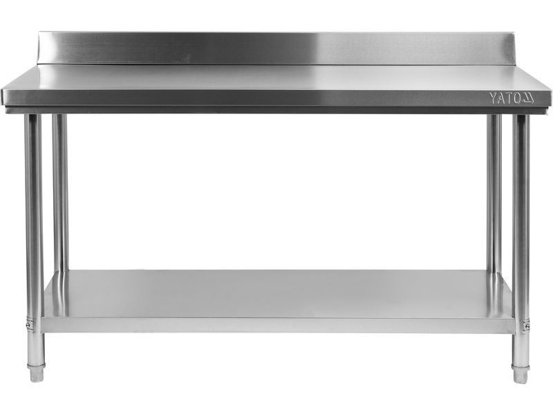 Składany st&oacute;ł przyścienny z p&oacute;łką 1400x600xh850+100mm