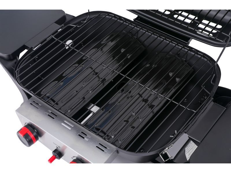 Grill gazowy przenośny yake, 2 palniki, 5kw yake