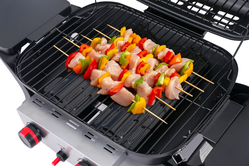Grill gazowy przenośny yake, 2 palniki, 5kw yake