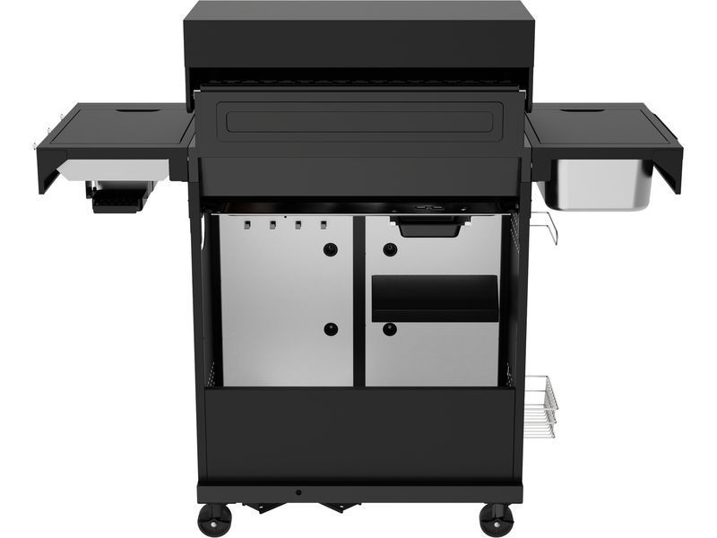 Grill gazowy yao 5+1 19kw czarny