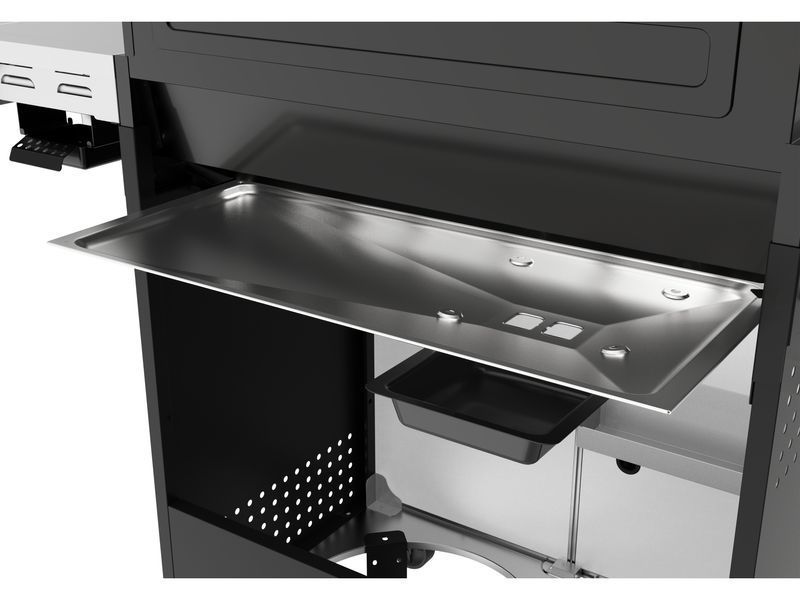Grill gazowy yao 5+1 19kw stal nierdzewna