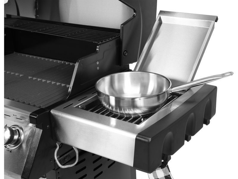 Grill gazowy yokate 4+1 stal nierdzewna 17,5kw
