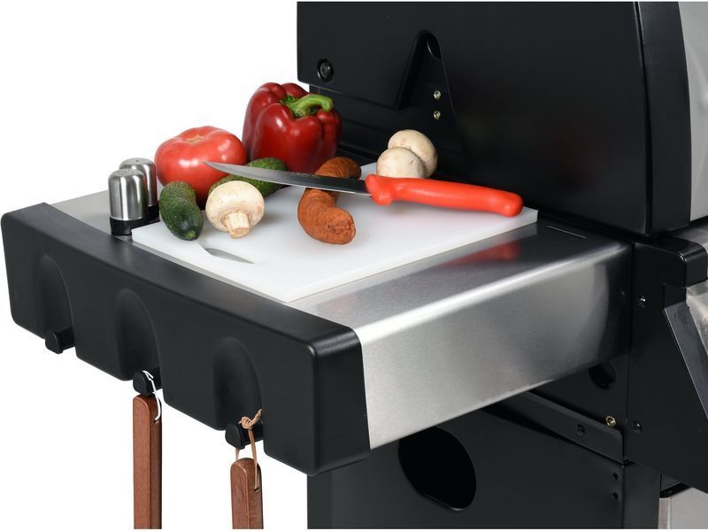 Grill gazowy yokate 4+1 stal nierdzewna 17,5kw